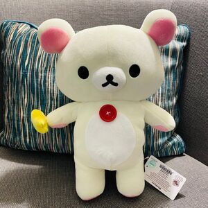 NWT SAN-X 11” Korilakkuma w Star - Rilakkuma Outer Space Collection Plushie